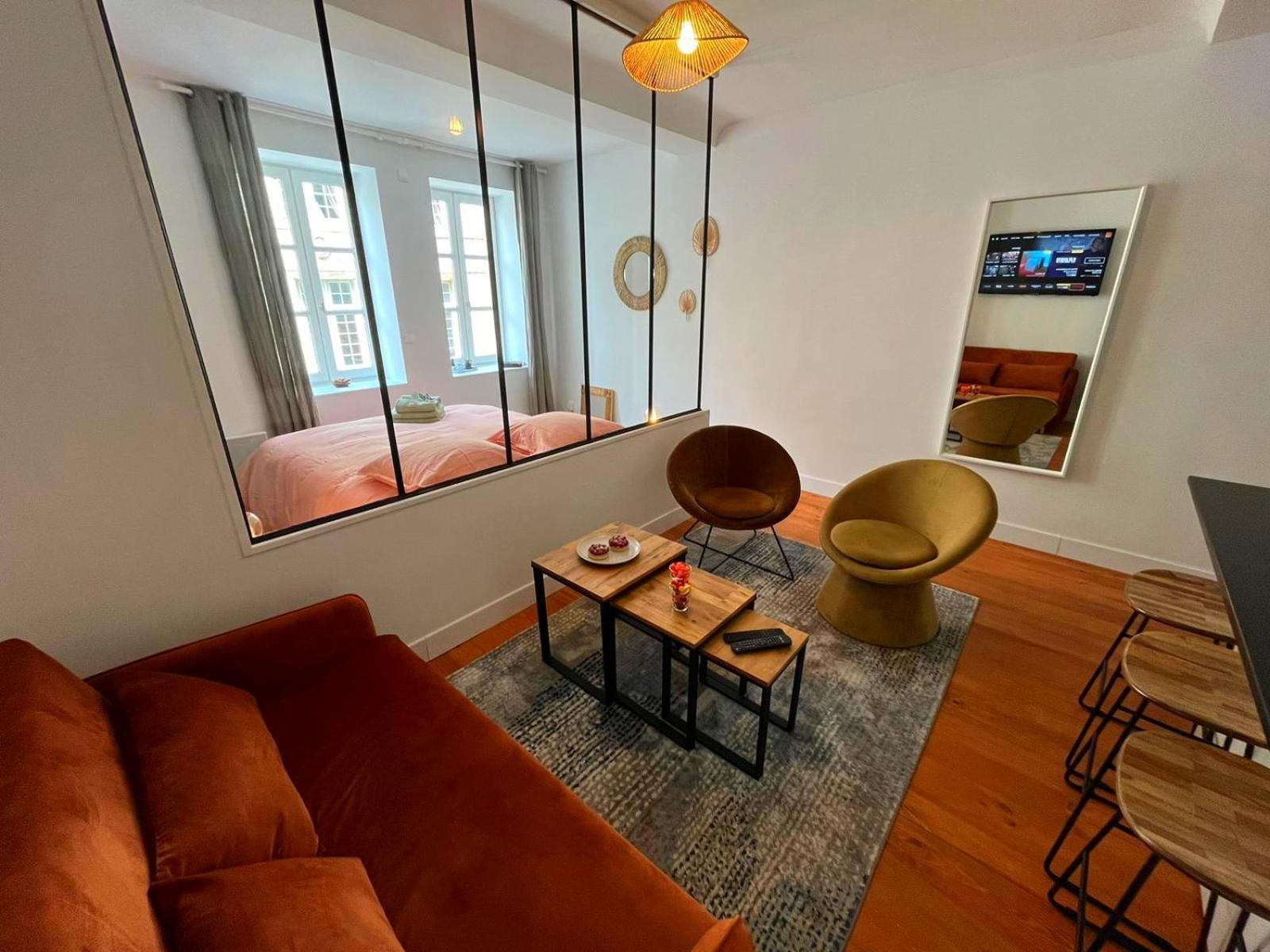 Elegant Studio En Hypercentre Dans Le Quartier Historique Anime Avec Parking Gratuit 캉 외부 사진