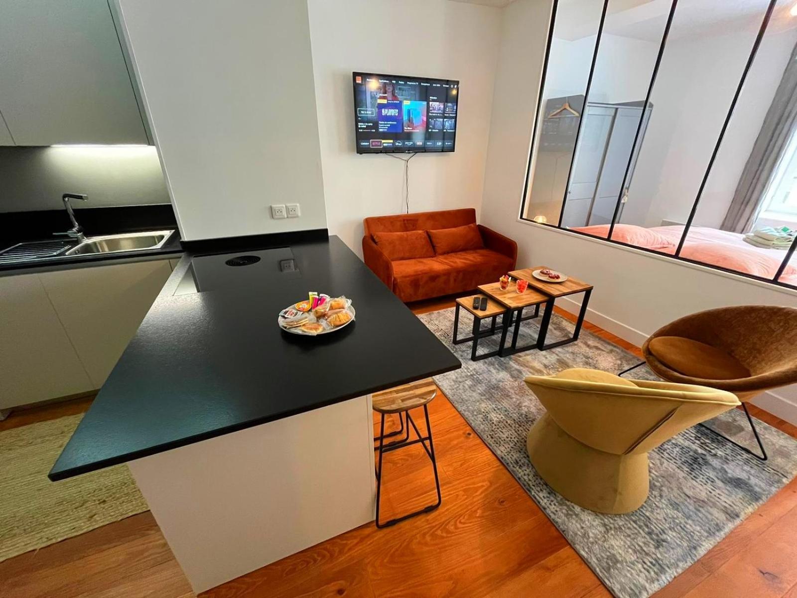Elegant Studio En Hypercentre Dans Le Quartier Historique Anime Avec Parking Gratuit 캉 외부 사진
